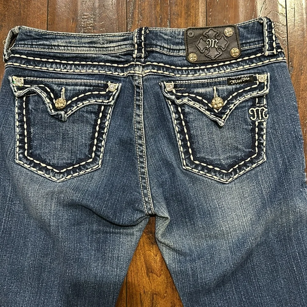 Miss Me- Rhinestone Boot Jean - Picture 2 of 9